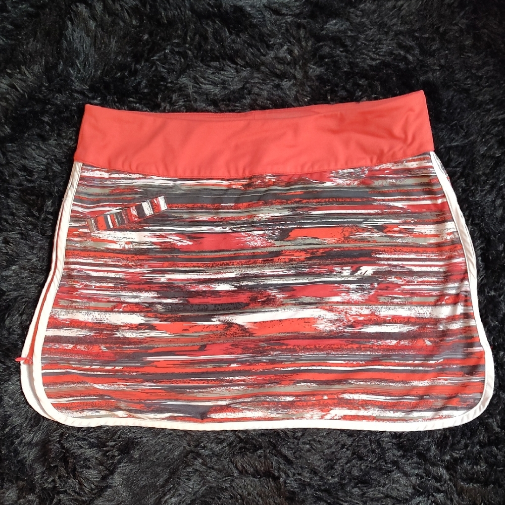 Athleta Vibrant Red Skort ATHLETIC SPORTSWEAR ACTIVEWEAR